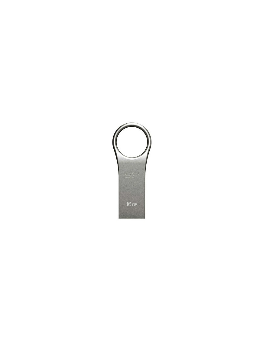 SILICON POWER USB Flash Drive Firma F80, 16GB, USB 2.0, Silver