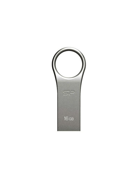 SILICON POWER USB Flash Drive Firma F80, 16GB, USB 2.0, Silver