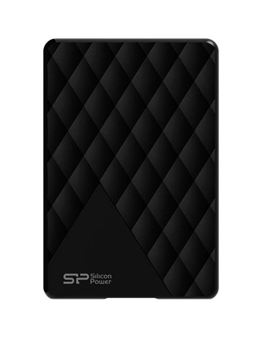 SILICON POWER εξωτερικός HDD 1TB Diamond D06, USB 3.0, Black