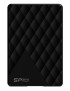 SILICON POWER εξωτερικός HDD 1TB Diamond D06, USB 3.0, Black