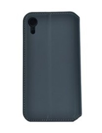 POWERTECH Θήκη Slim Leather για iPhone XR, γκρι