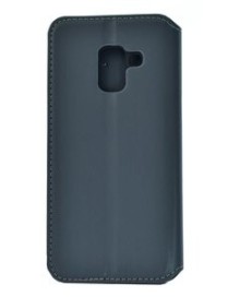 POWERTECH Θήκη Slim Leather για Samsung A5 2018, γκρι