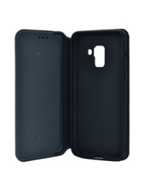 POWERTECH Θήκη Slim Leather για Samsung A5 2018, γκρι