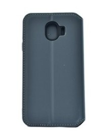 POWERTECH Θήκη Slim Leather για Samsung J4 2018, γκρι