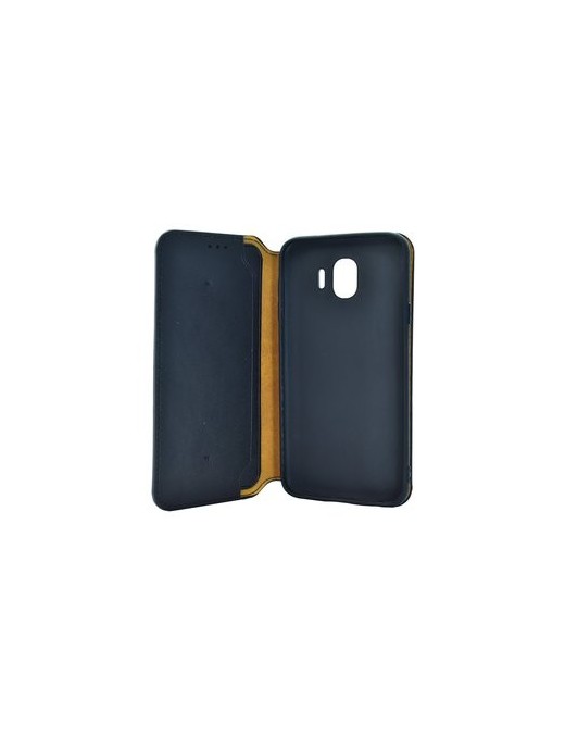 POWERTECH Θήκη Slim Leather για Samsung J4 2018, μαύρη