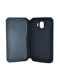 POWERTECH Θήκη Slim Leather για Samsung J4 2018, γκρι