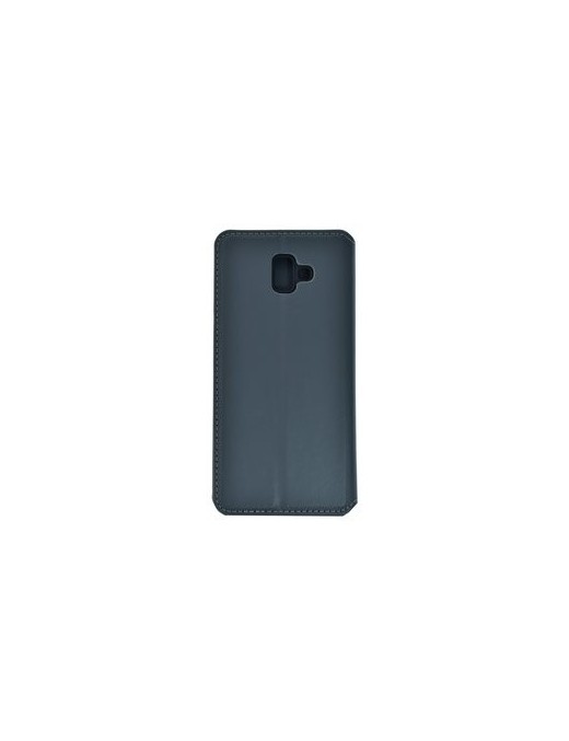 POWERTECH Θήκη Slim Leather για Samsung J6 Plus 2018, γκρι