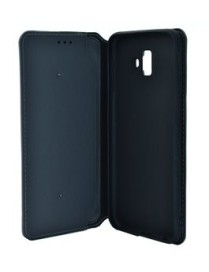 POWERTECH Θήκη Slim Leather για Samsung J6 Plus 2018, γκρι