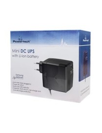 POWERTECH Mini DC UPS PT-749 με μπαταρία 2600mAh, 12V, 2.1A
