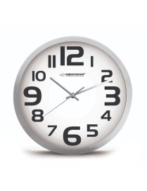 ESPERANZA Ρολόι τοίχου Zurich EHC013W, 25cm, λευκό