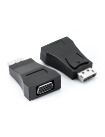 POWERTECH Αντάπτορας DisplayPort (M) σε VGA (F) CAB-DP035, μαύρο