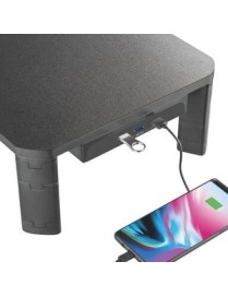 BRATECK επιτραπέζια βάση AMS-7 για οθόνη 17-32", 3x USB 3.0, 20kg