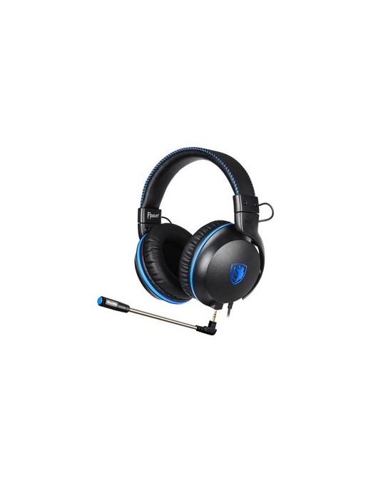 SADES Gaming Headset Fpower SA-717-BL, multiplatform, 3.5mm