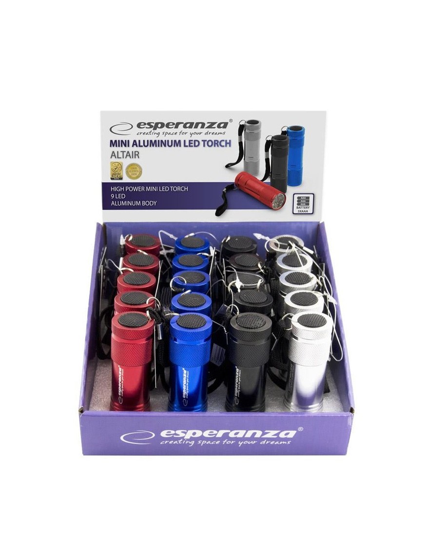 ESPERANZA Επιτραπέζιο Βox Stand φακών LED Altair EOT004M, 20τμχ