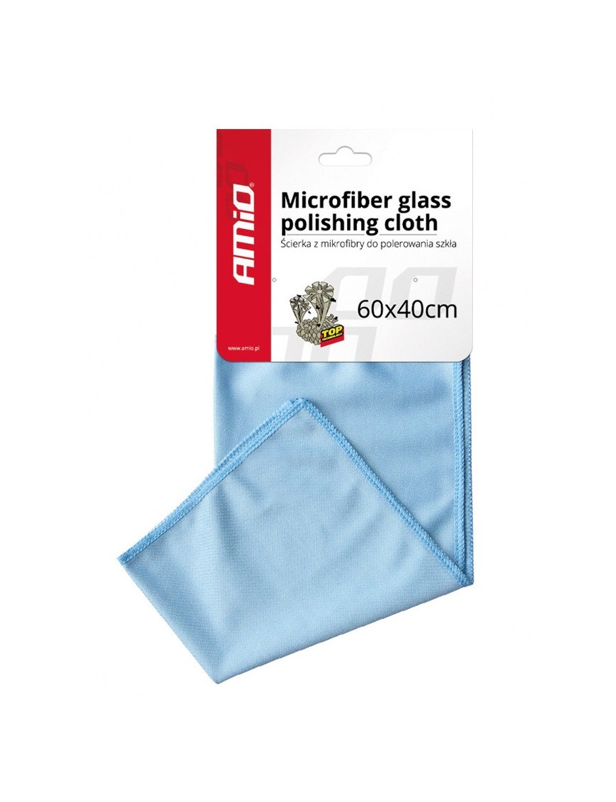 AMIO πανί καθαρισμού από μικροΐνες AMIO-01749 40x60cm, μπλε