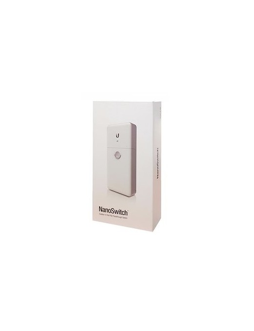 UBIQUITI PoE NanoSwitch N-SW, 4-Port 10/100/1000Mbps, outdoor