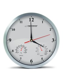ESPERANZA Ρολόι τοίχου Washington EHC008W, 30cm, λευκό