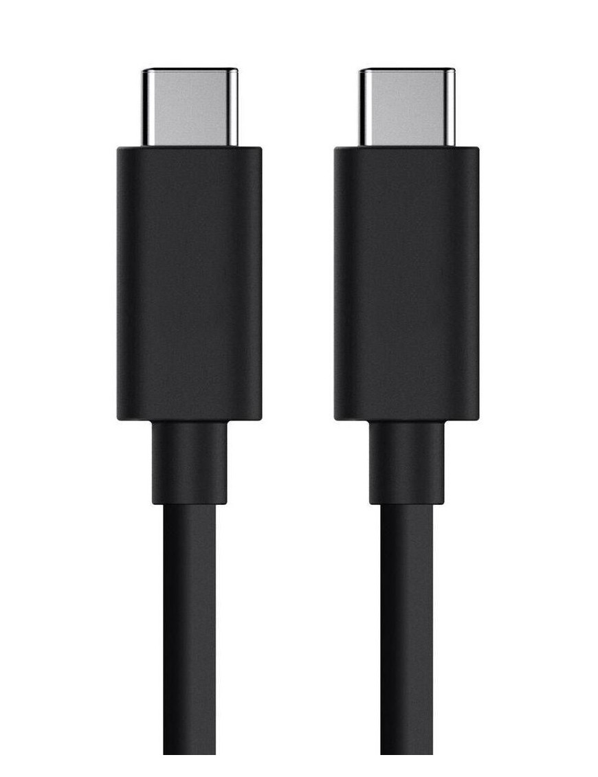 POWERTECH καλώδιο USB Type-C σε Type-C CAB-UC041, 5A, copper, 1m, μαύρο