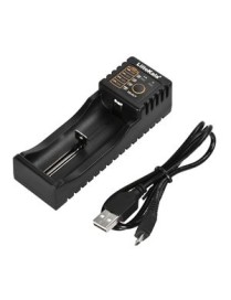 LIITOKALA φορτιστής LII-100B για μπαταρίες NiMH/CD, Li-Ion, IMR, 1 slot