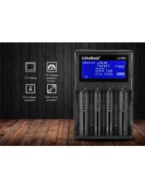 LIITOKALA φορτιστής LII-PD4 για μπαταρίες NiMH/CD, Li-Ion, IMR, 4 slots