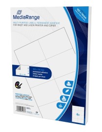 MEDIARANGE Ετικέτες πολλαπλών χρήσεων MRINK145, 105x74mm, 400τμχ