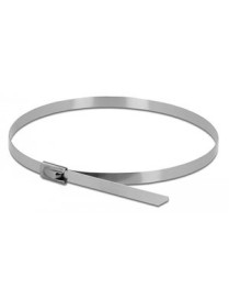DELOCK μεταλλικός σφιγκτήρας καλωδίων 18774, 500x7.9mm, 10τμχ