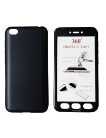 POWERTECH Θήκη Body 360° με Tempered Glass για Xiaomi Redmi Go, μαύρη