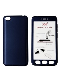 POWERTECH Θήκη Body 360° με Tempered Glass για Xiaomi Redmi Go, μπλε