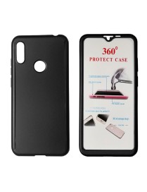 POWERTECH Θήκη Body 360° με Tempered Glass για Huawei Y6/Pro 2019, μαύρη