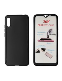 POWERTECH Θήκη Body 360° Tempered Glass, Huawei Y5 2019/Honor 8S, μαύρη