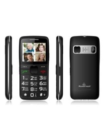 POWERTECH Κινητό Τηλέφωνο Sentry Eco PTM-18, SOS Call, με φακό, μαύρο