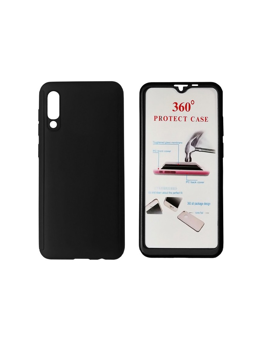 POWERTECH Θήκη Body 360° με Tempered Glass για Xiaomi Mi 9, μαύρη
