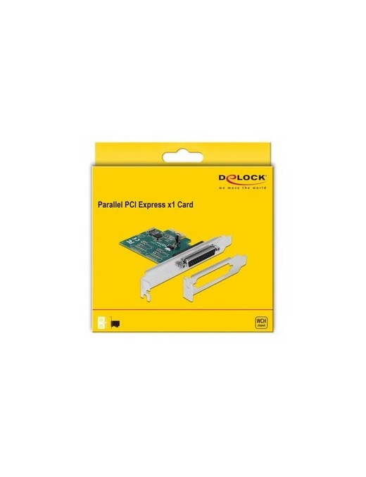 DELOCK PCI Express Card σε 1x Parallel IEEE1284 90412