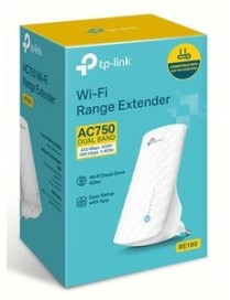 TP-LINK AC750 Wi-Fi Range Extender RE190, dual band, Ver. 4.0