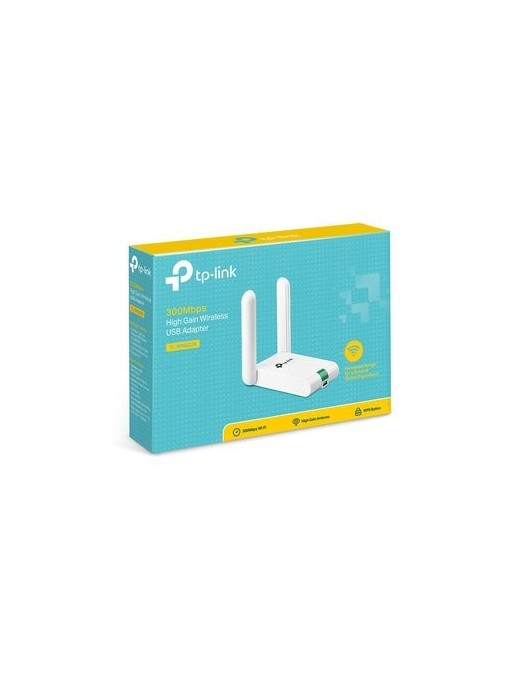 TP-LINK High Gain Wireless USB Adapter TL-WN822N, 300Mbps, Ver. 5.0