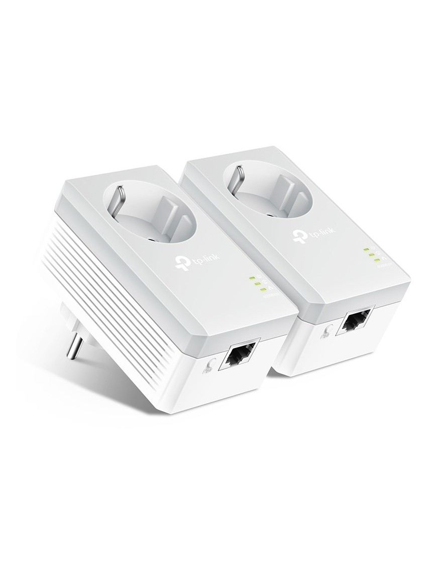 TP-LINK AV600 Passthrough Powerline Starter Kit TL-PA4010P, Ver. 4.0