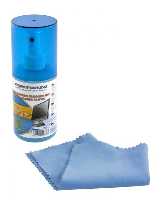 ESPERANZA Universal σετ καθαρισμού οθόνης ES121, 200ml