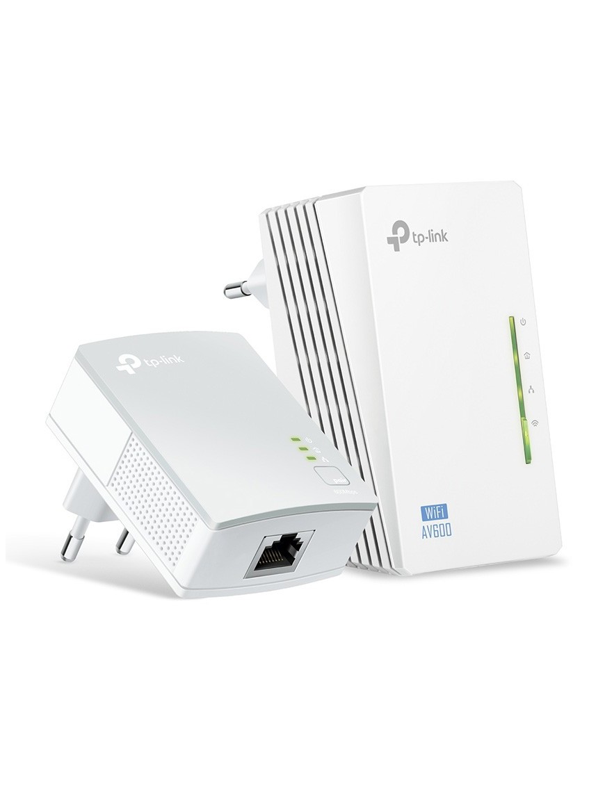 TP-LINK Wi-Fi AV600 Powerline Extender Kit TL-WPA4220, 300Mbps, Ver. 4.0
