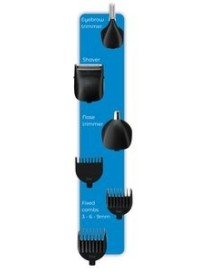 BRUNO Κουρευτική μηχανή 4 σε 1 BRN-0023, wet & dry, 6 εξαρτήματα, μαύρη