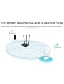 MERCUSYS Wireless USB Adapter MW300UH, 300Mbps, 2x2 MIMO, Ver. 1