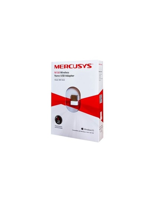 MERCUSYS Wireless Nano USB Adapter MW150US, 150Mbps, Ver. 2