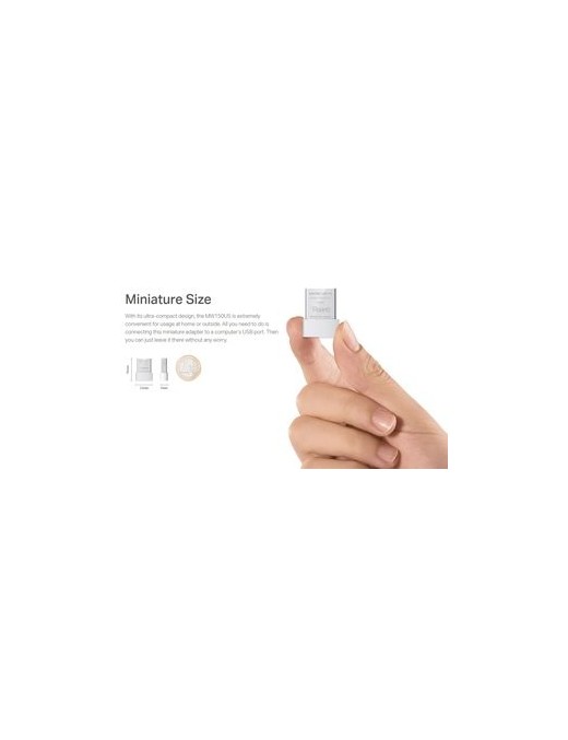 MERCUSYS Wireless Nano USB Adapter MW150US, 150Mbps, Ver. 2
