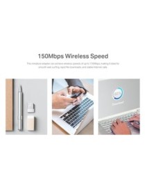 MERCUSYS Wireless Nano USB Adapter MW150US, 150Mbps, Ver. 2