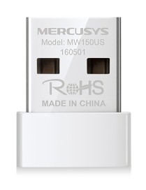 MERCUSYS Wireless Nano USB Adapter MW150US, 150Mbps, Ver. 2
