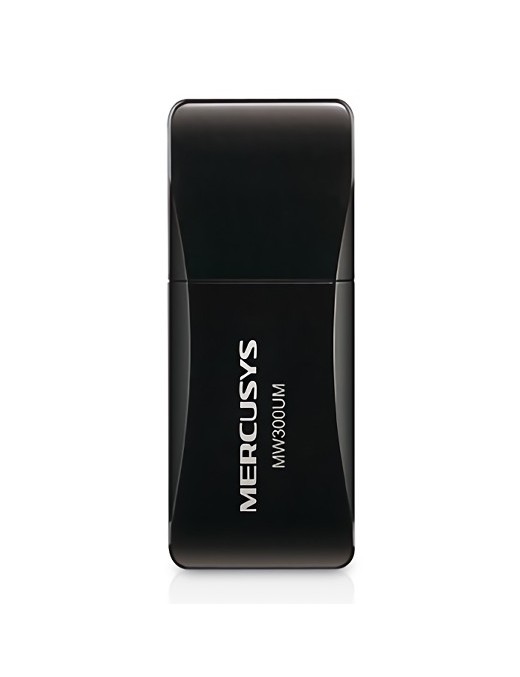 MERCUSYS Wireless Mini USB Adapter MW300UM, 300Mbps, Ver. 3