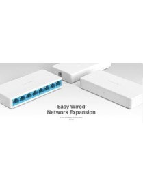MERCUSYS Desktop Switch MS108, 8x 10/100 Mbps, Ver. 2
