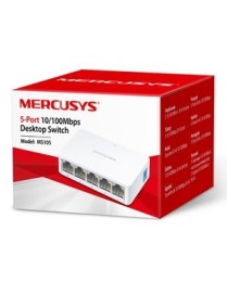 MERCUSYS Desktop Switch MS105, 5x 10/100 Mbps, Ver. 2