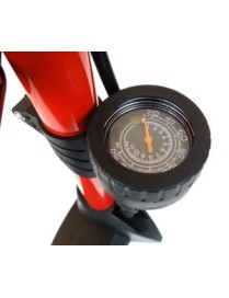 ΑΜΙΟ Τρόμπα αλουμινίου PU02, με μανόμετρο, 160PSI, κόκκινη