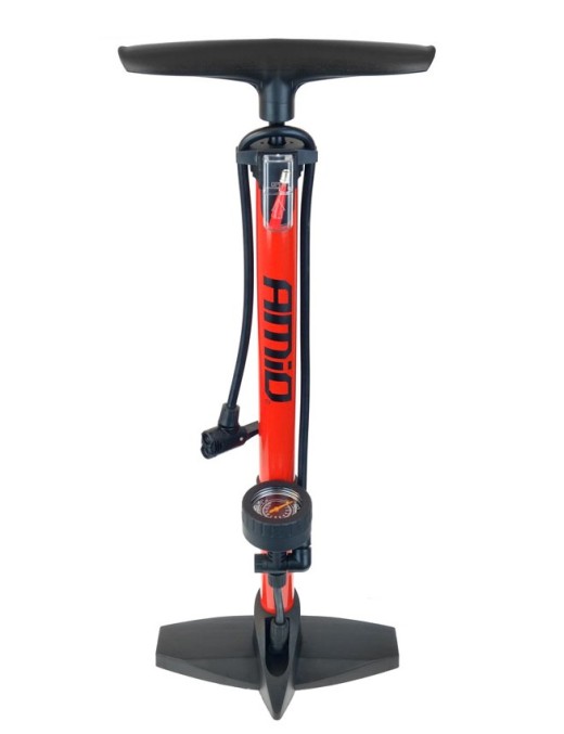 ΑΜΙΟ Τρόμπα αλουμινίου PU02, με μανόμετρο, 160PSI, κόκκινη