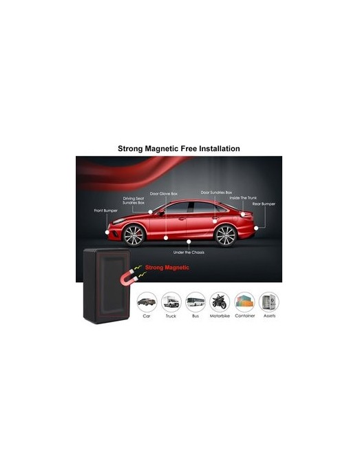 COBAN GPS Tracker Οχημάτων TK108B, GPS & GSM/GPRS, IP67, 10000mAh